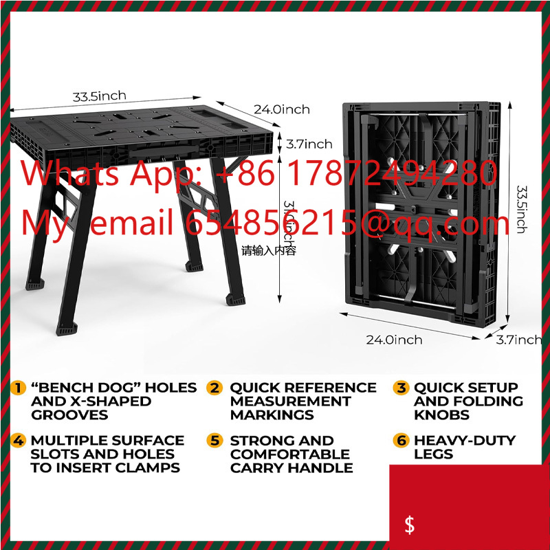 Easy Setup Portable Folding Sa - Workbench Portable Fold 评论和价格