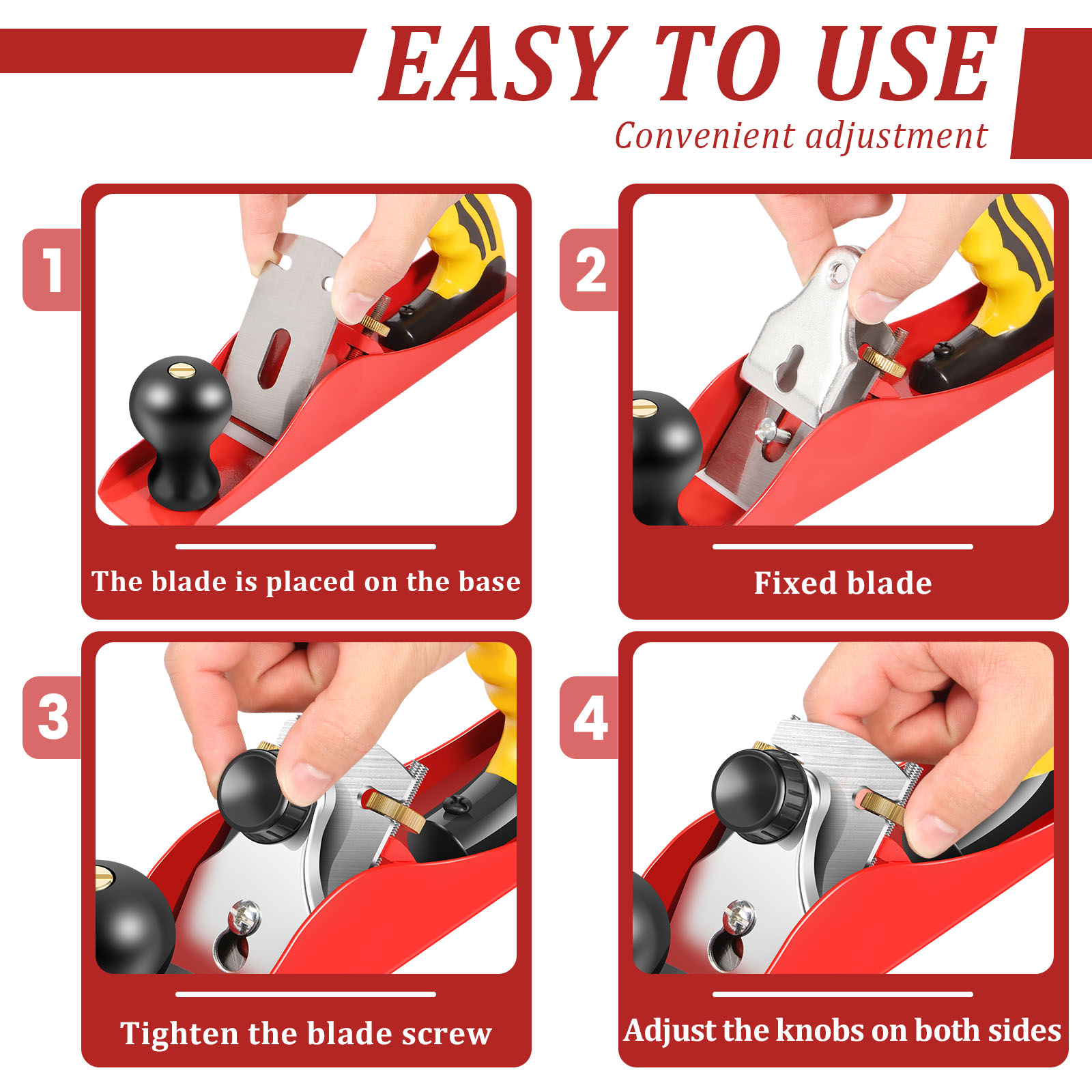 Wood Hand Planer Set Hand Tool - Hand Plane Block 评论和价格