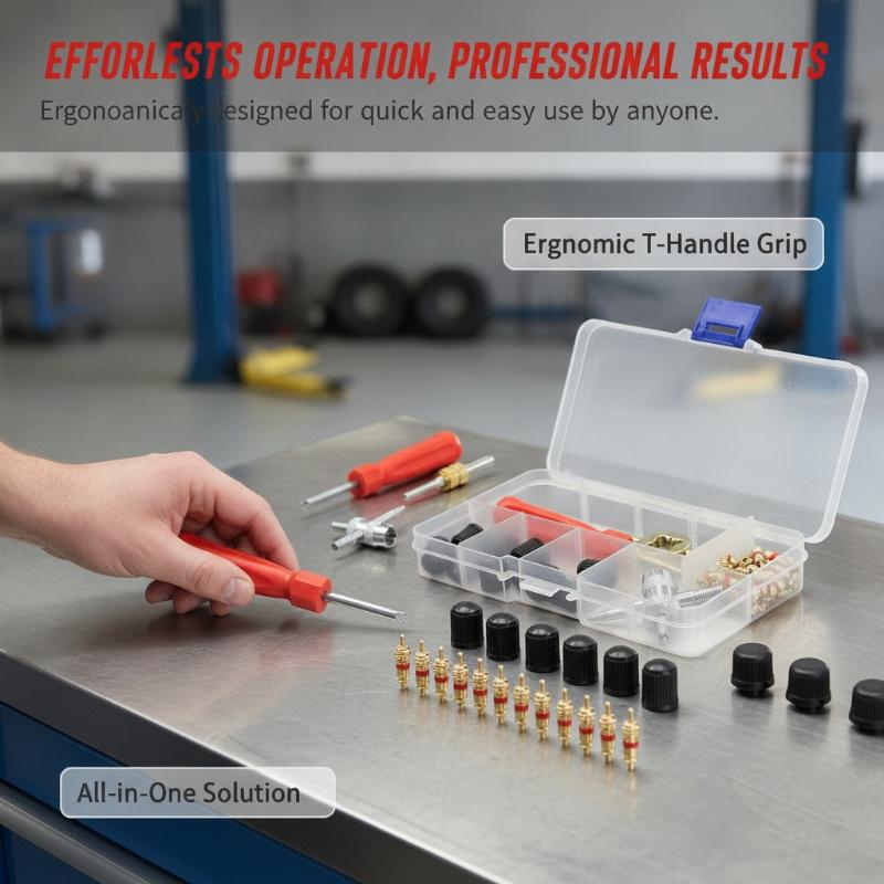 33Pcs Car Bicycle Tire Valve S - Car Workshop Tools Kit 评论和价格
