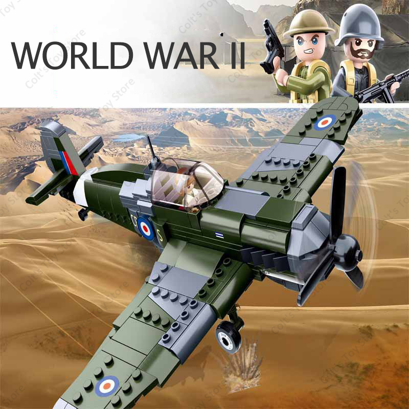 Sluban Military WW2 Planes Sov - Hand Plane Block 评论和价格
