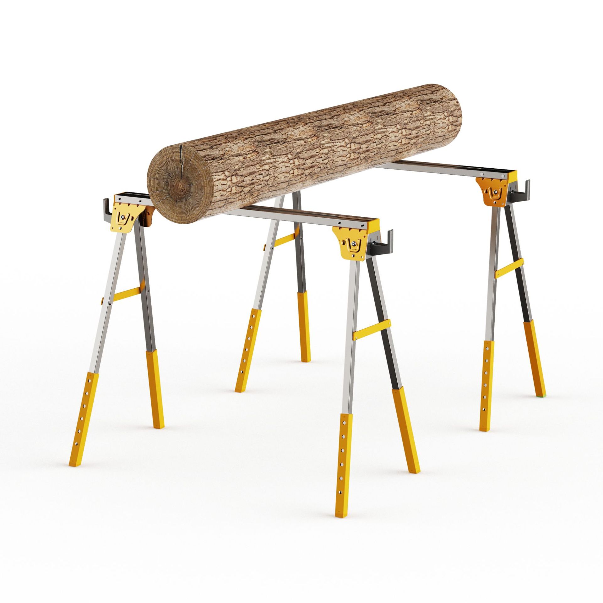 Metal sawhorse/saw stand, heav - Workbench Portable Fold 评论和价格