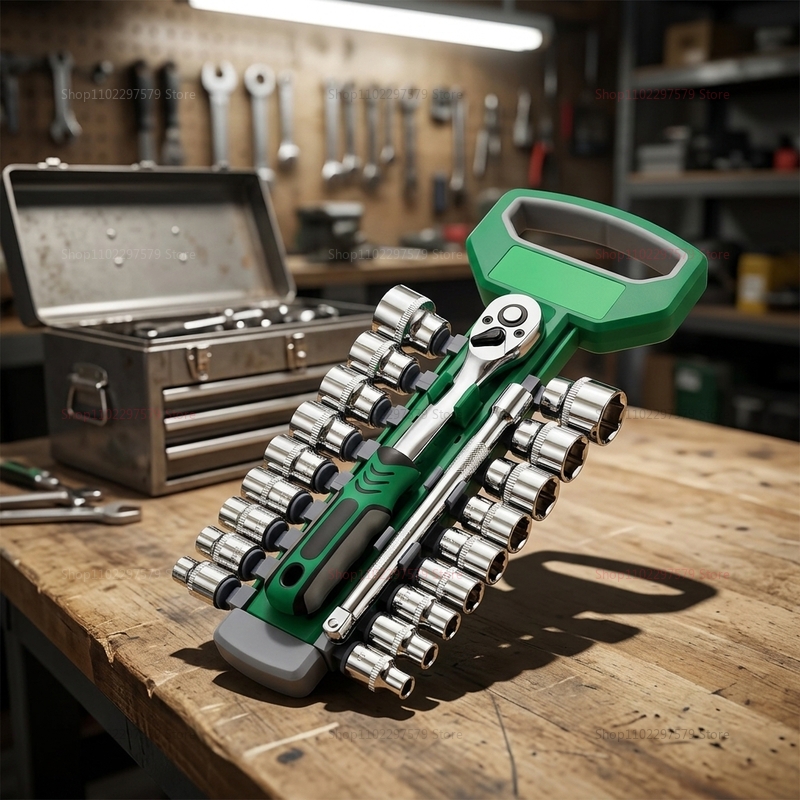 1/4 3/8 Inch Ratchet Socket Se - Car Workshop Tools Kit 评论和价格