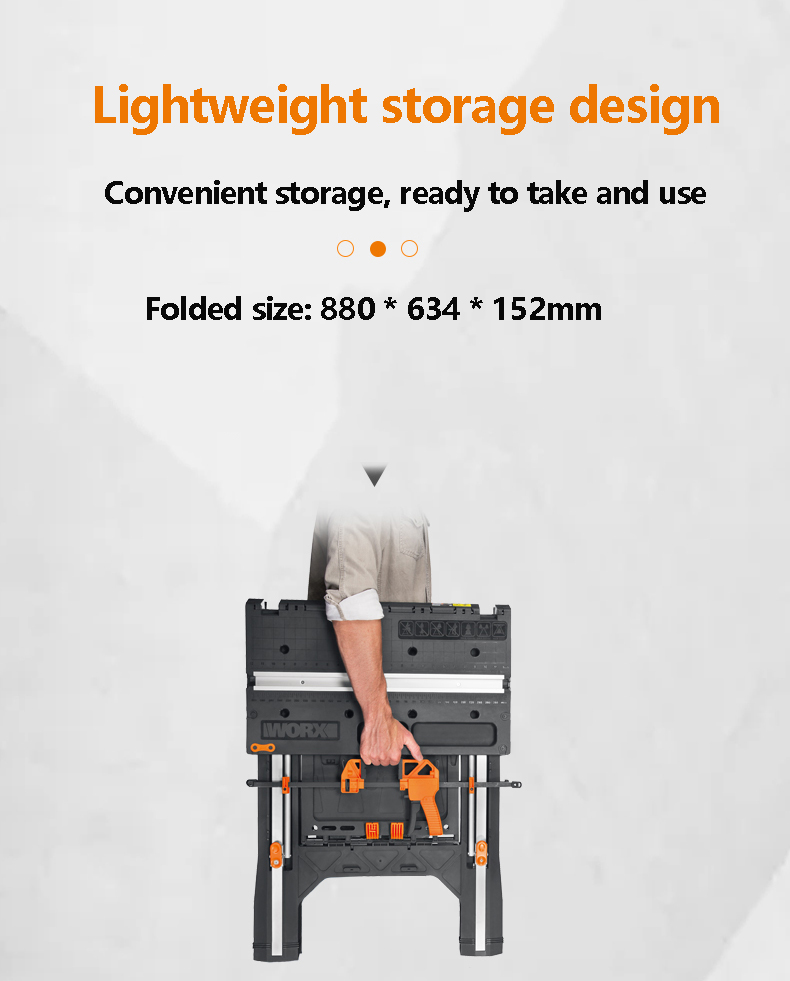 WX051 Mobile Portable Woodwork - Workbench Portable Fold 评论和价格