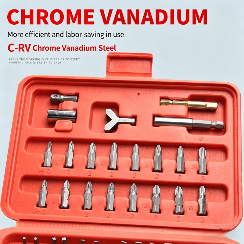 100PCS Screwdriver Bit Set, Ho - Car Workshop Tools Kit 评论和价格