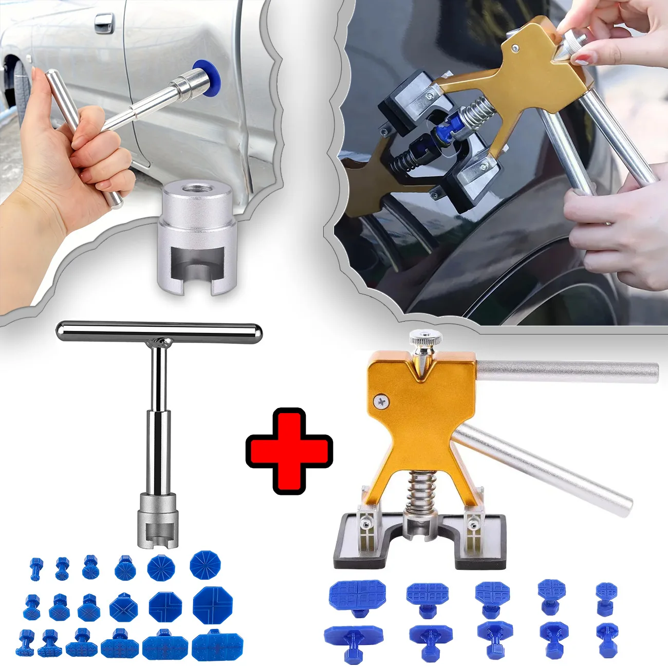 Paintless Dent Removal Tool Ki - Car Workshop Tools Kit 评论和价格