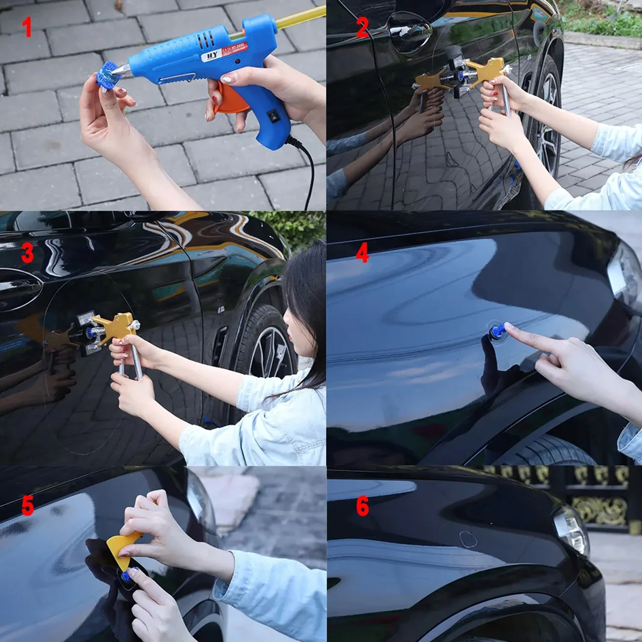 Paintless Dent Removal Tool Ki - Car Workshop Tools Kit 评论和价格