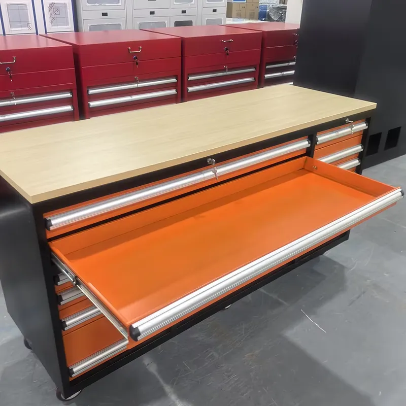 Customized Drawer Tool Cabinet - Tools Trolley For Workshop 评论和价格