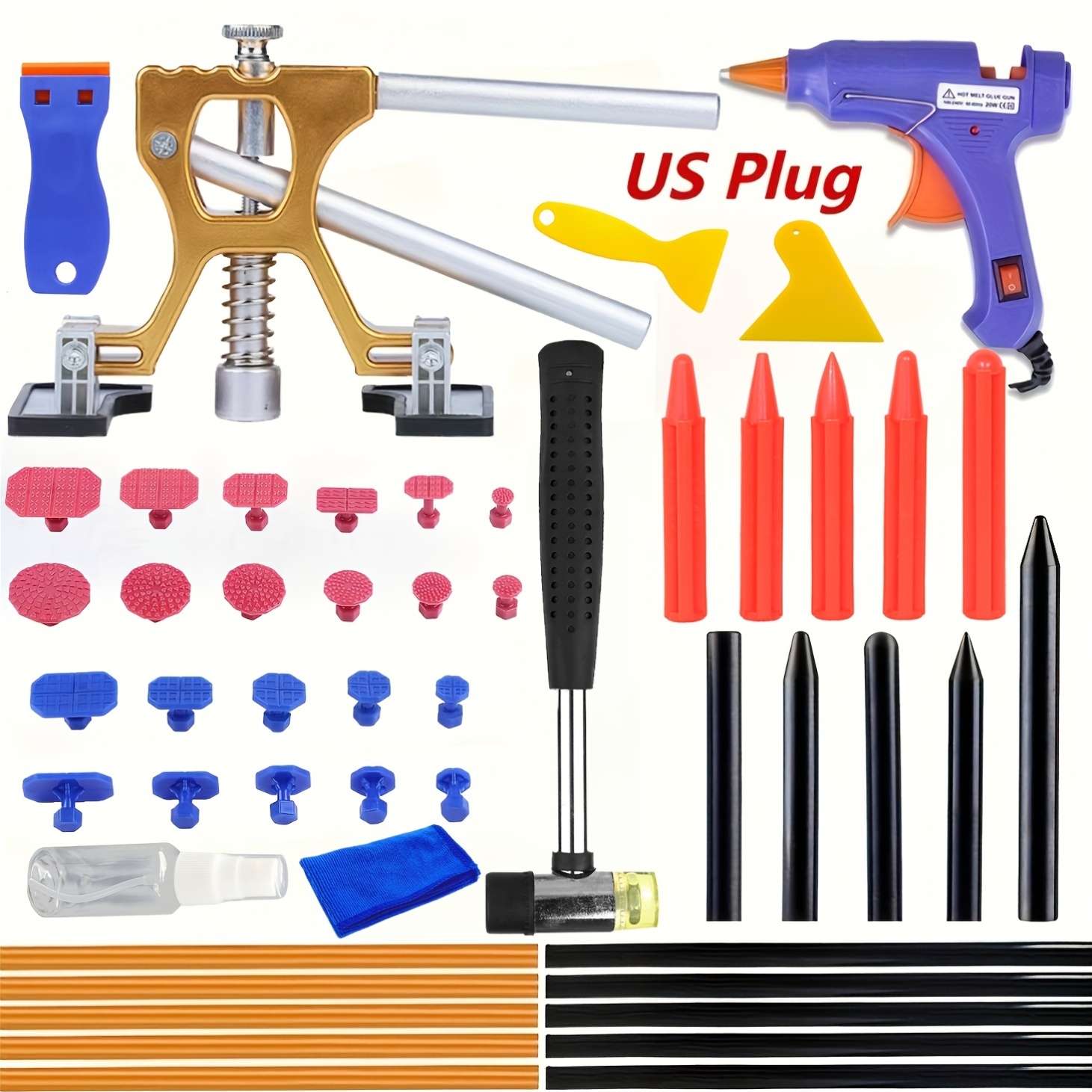 New Adjustable Car Auto Dent R - Car Workshop Tools Kit 评论和价格