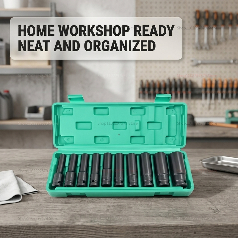 10pcs Socket Wrench Set 8-24mm - Car Workshop Tools Kit 评论和价格