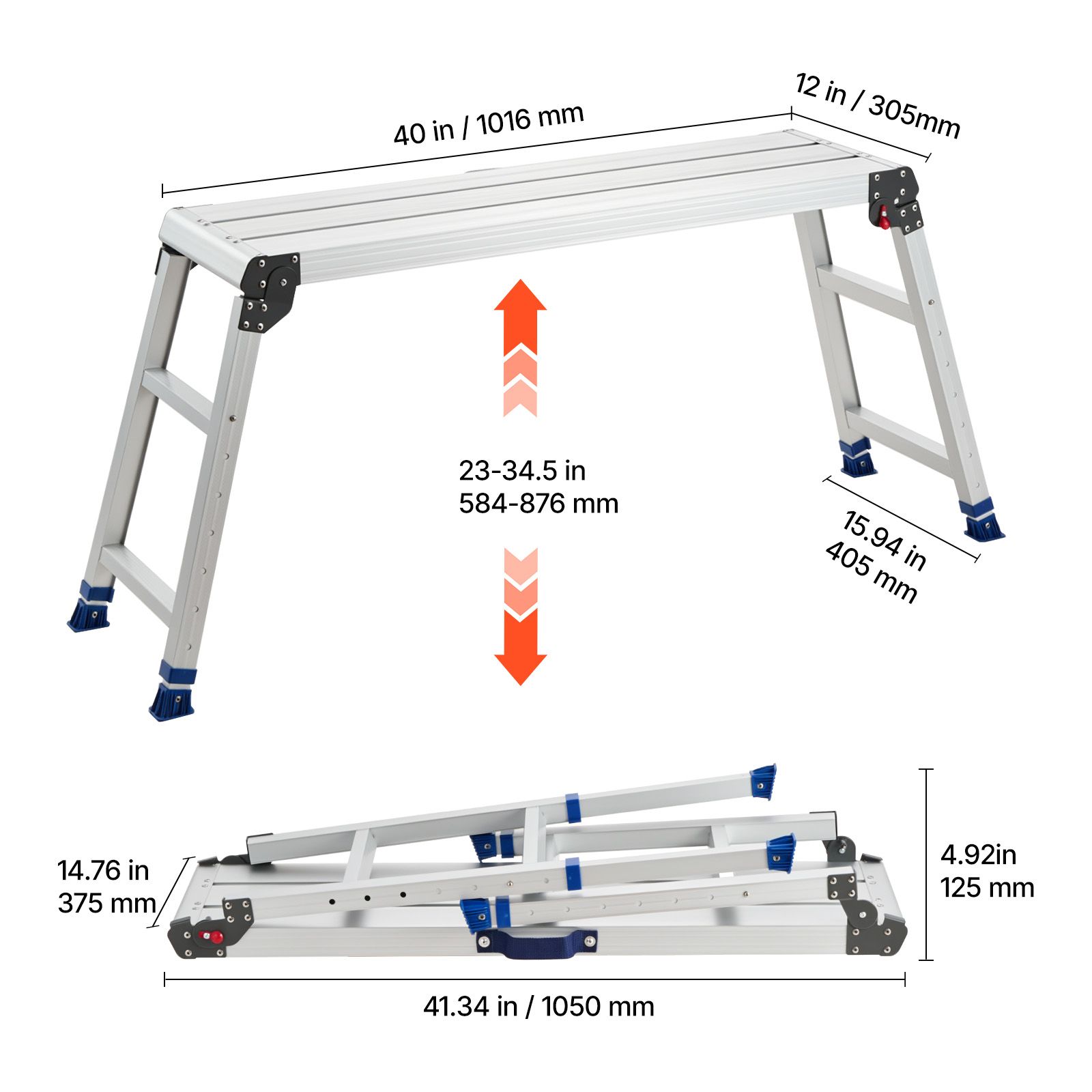 Folding Work Platform, Adjusta - Workbench Portable Fold 评论和价格